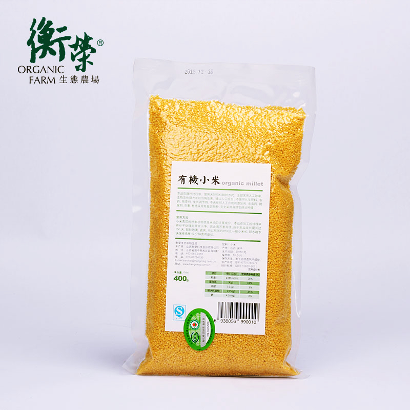 衡荣有机小米400g
